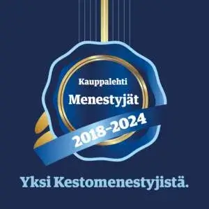 Kestomenestyjä merkki